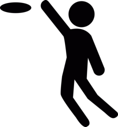 Play Frisbee Craft Design Svg File, Free Vectors File